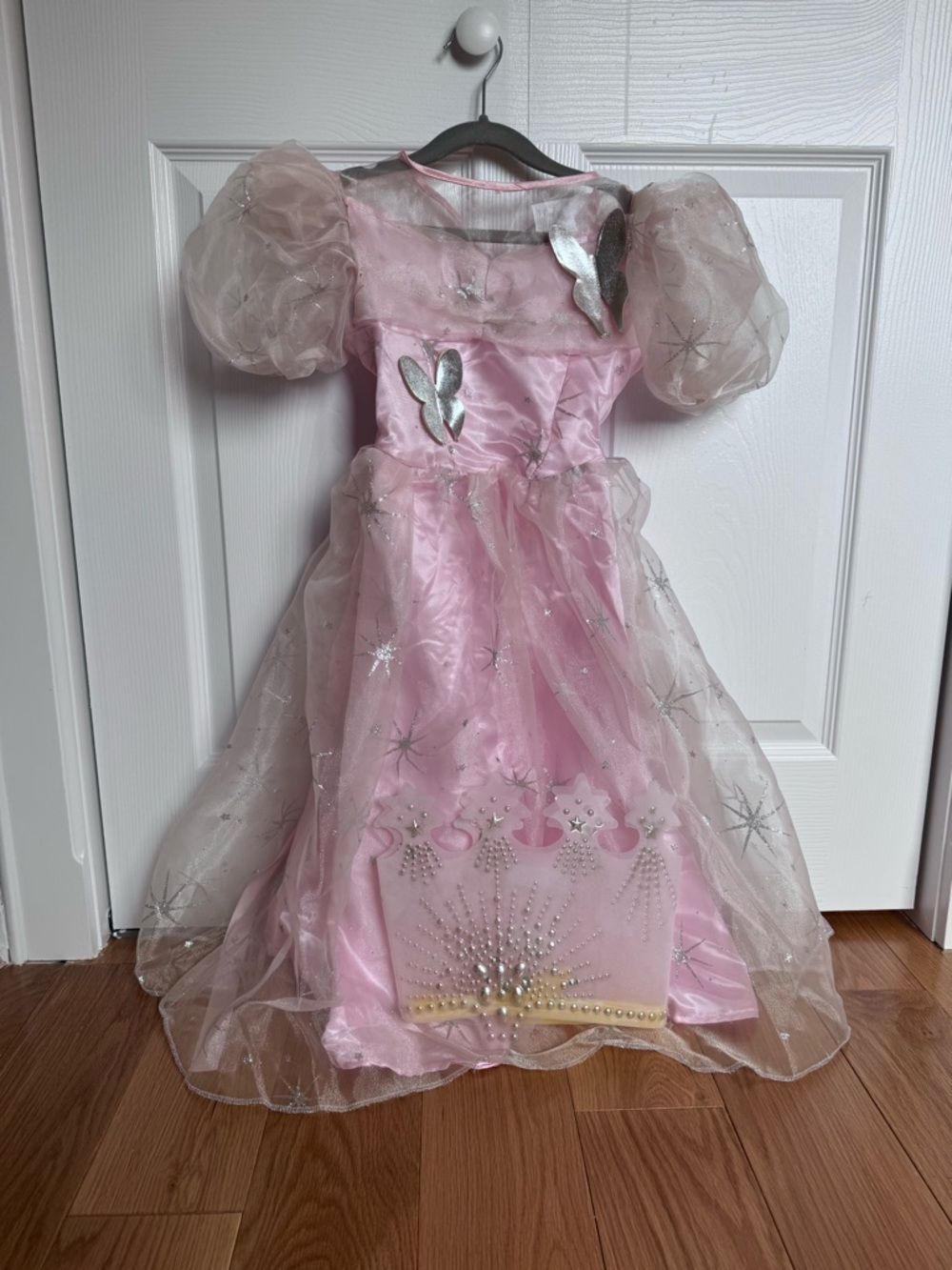Wicked Pink Glinda Costume with Crown